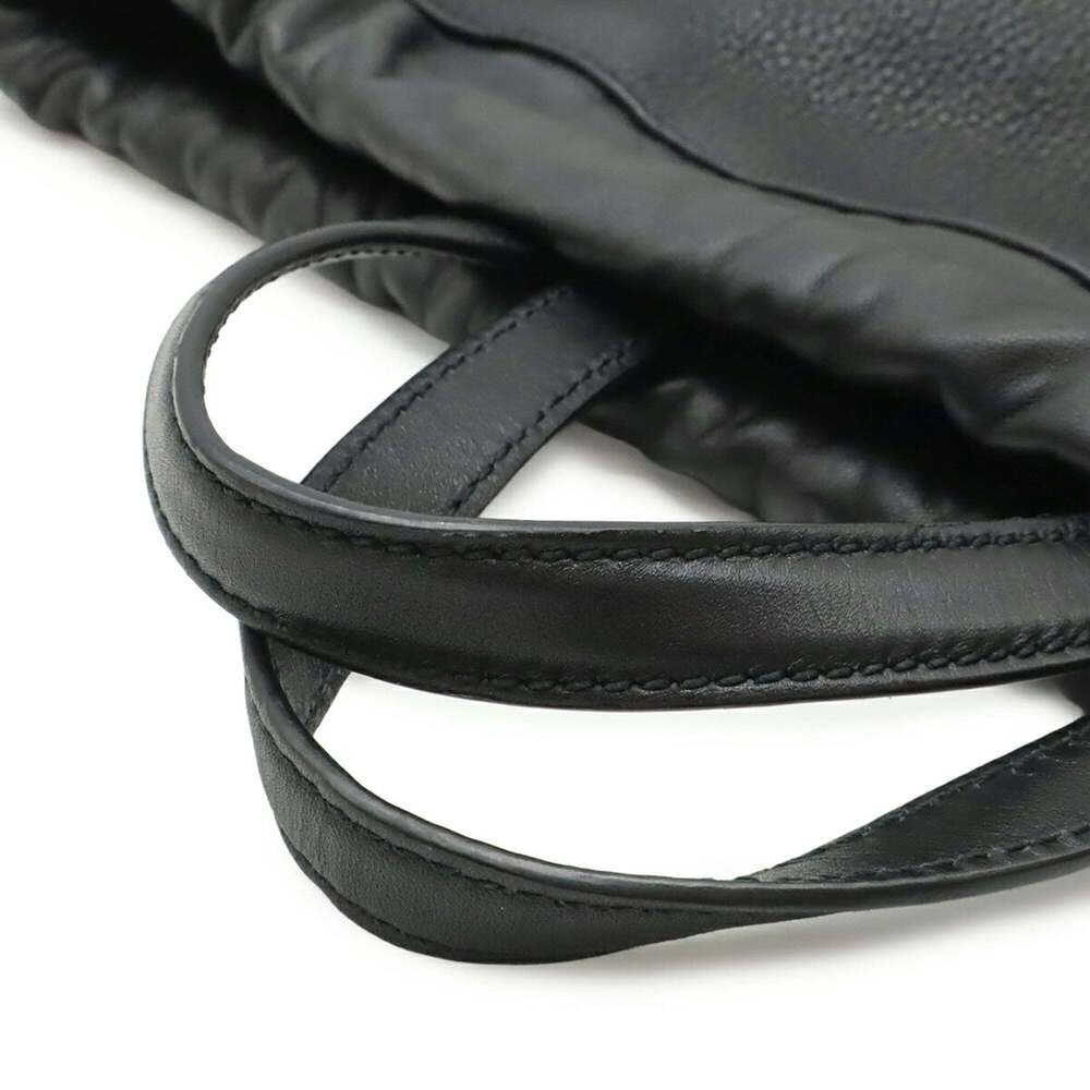 GUCCI Black Leather Backpack - Picture 7 of 9